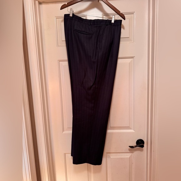 Ralph Lauren 100% Wool Men's Navy Pinstripe Suit - Picture 8 of 16